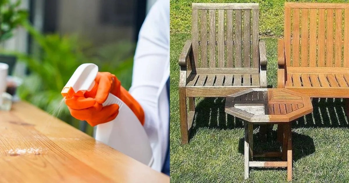 How to Care for Outdoor Wood Furniture?