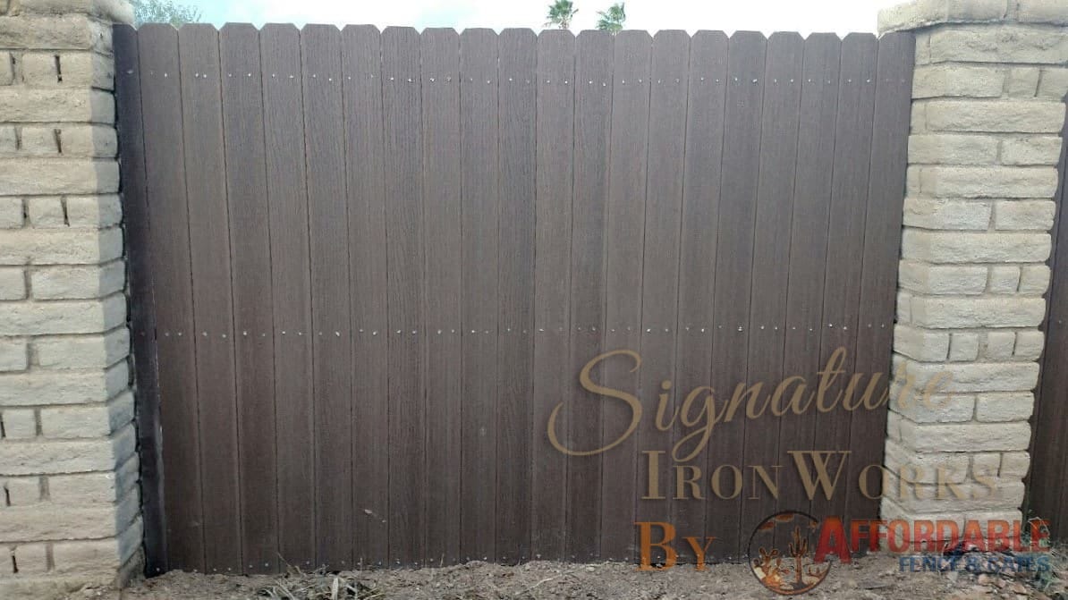 Synthetic Wood Fences Affordable Fence and Gates