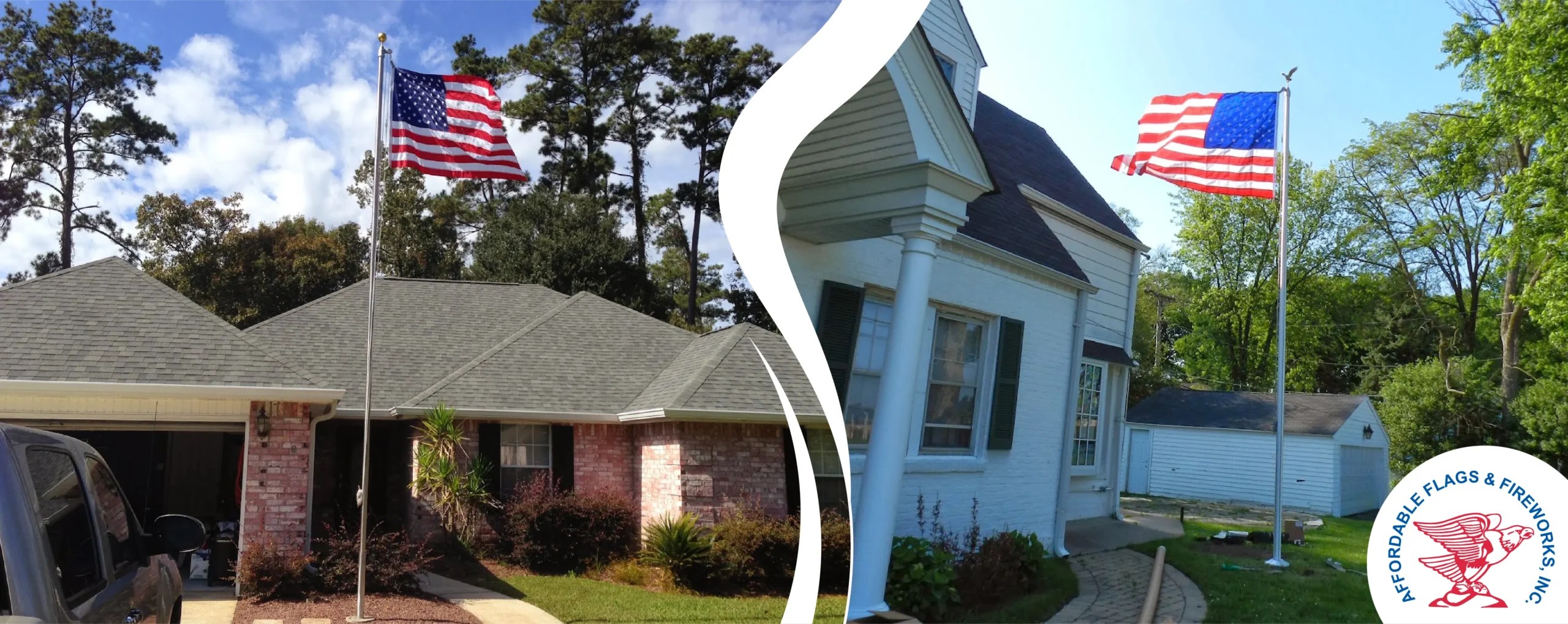 Choosing perfect location for flagpole Affordable Flags