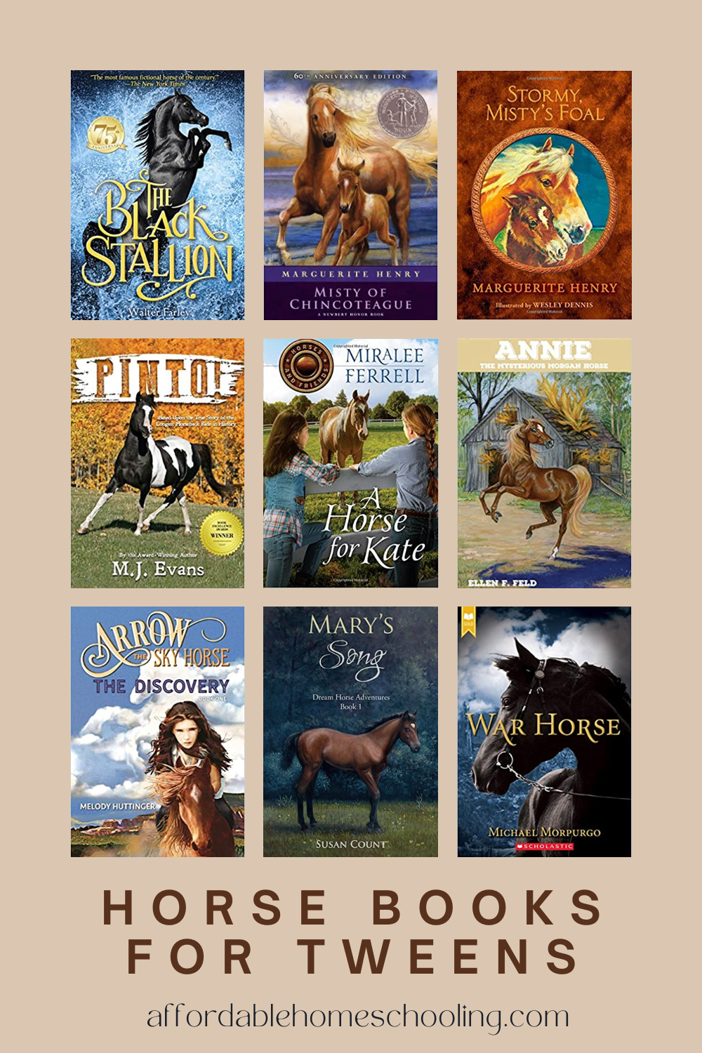 15 of the Best Horse Books for Tweens