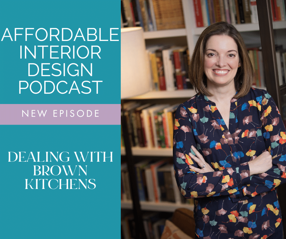 Dealing with Brown Kitchens Affordable Interior Design