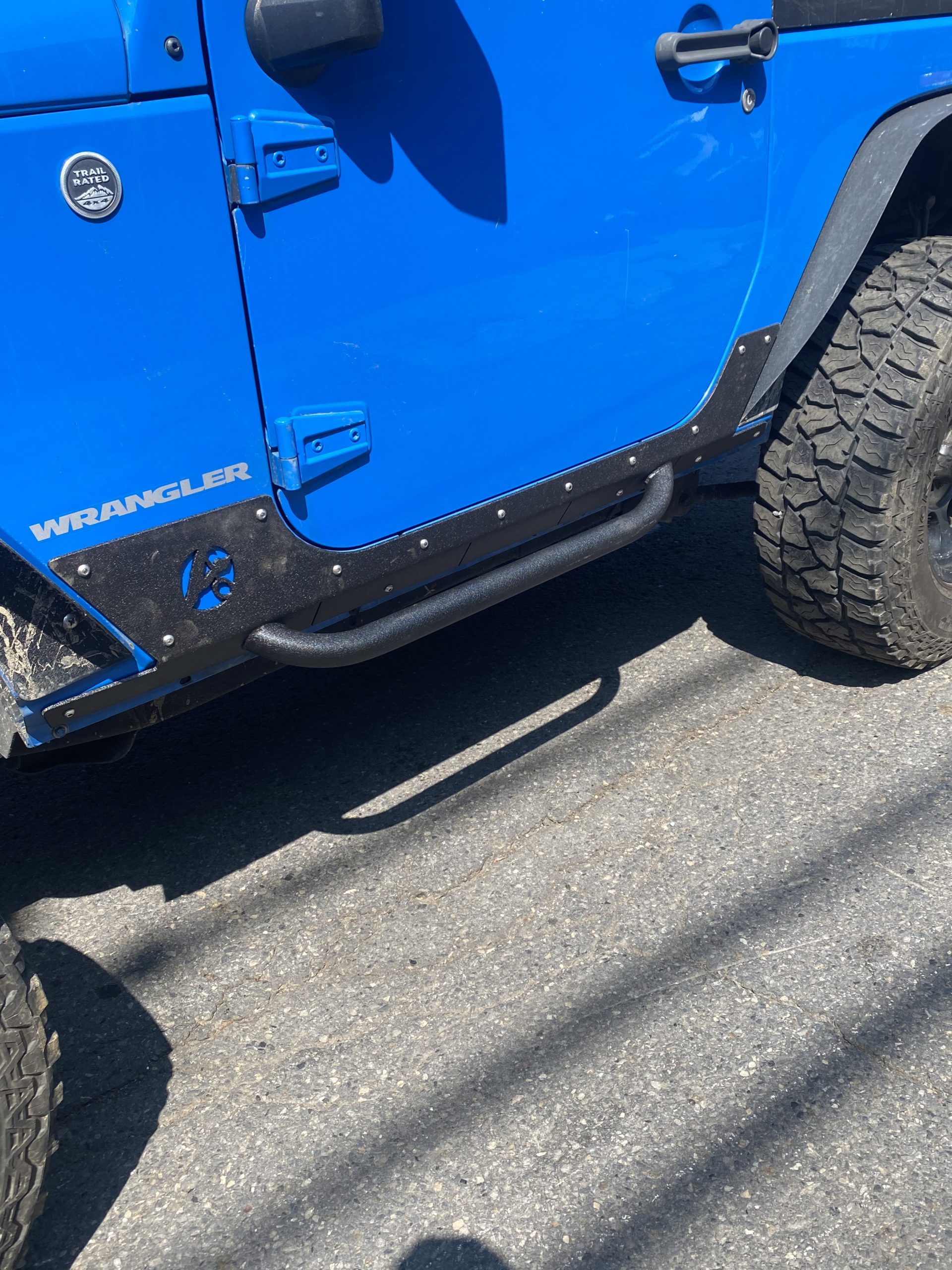 Body Armor With Sliders Jeep Wrangler JK (0718)