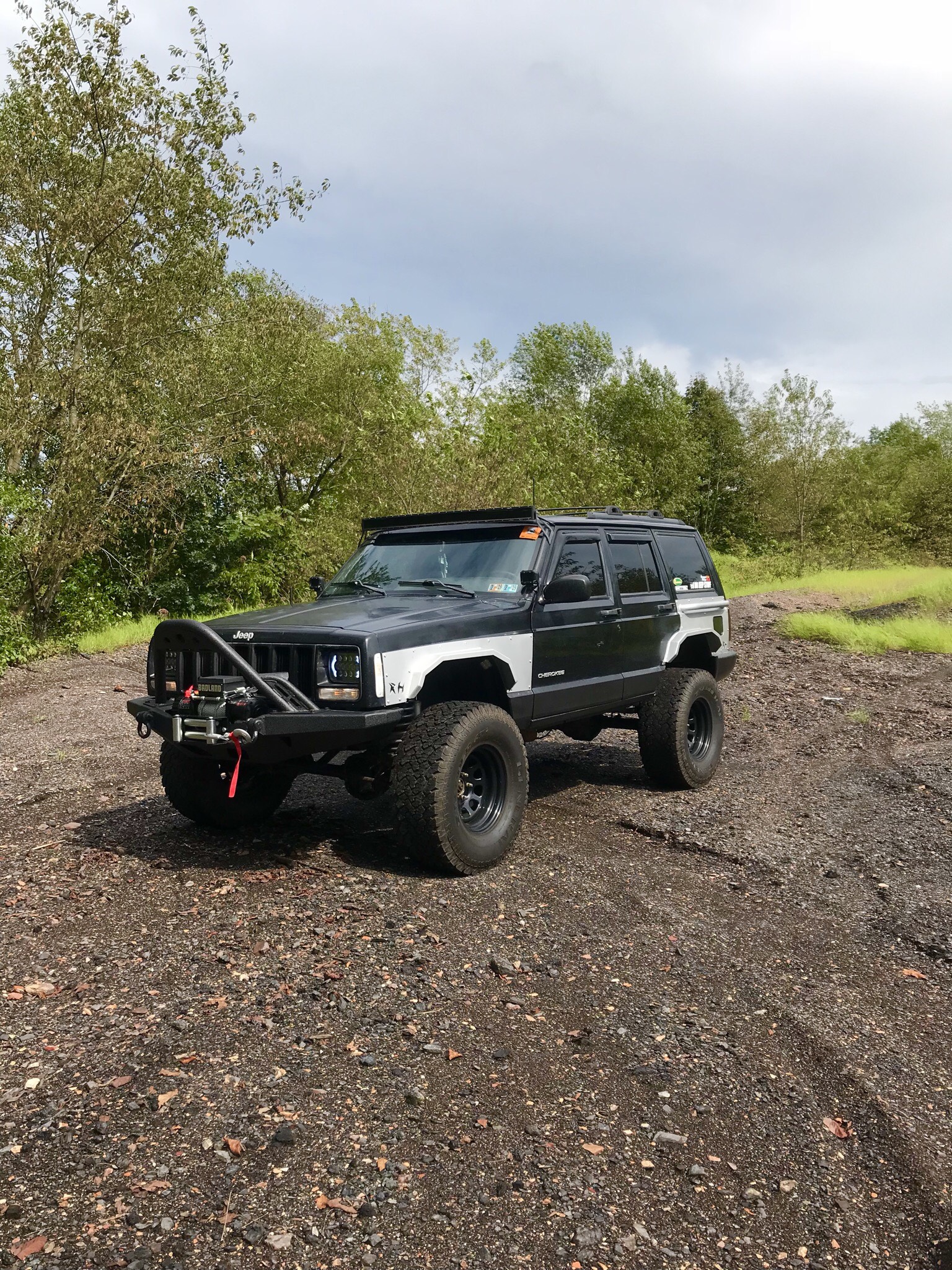 Front and Rear Elite Steel Fender FlaresJeep Cherokee XJ 2 and 4 door