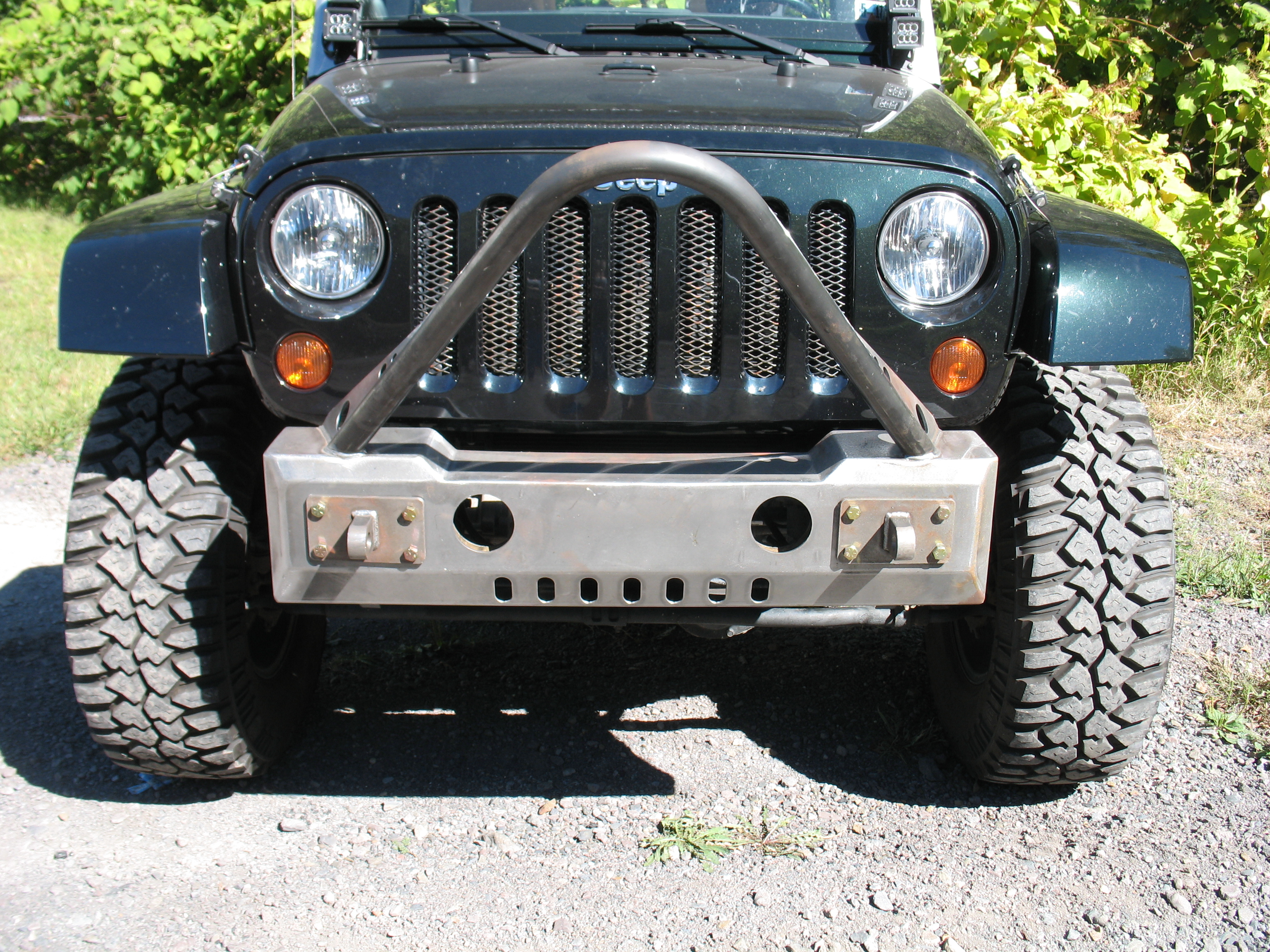 Affordable Stinger Non Winch Front BumperJeep Wrangler JK ('07'16