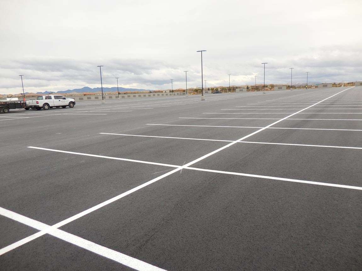 Parking Lot Striping Findlay Chevy Affordable Striping & Sealing