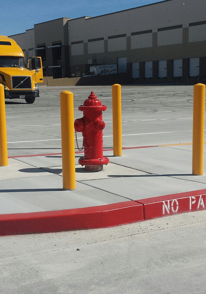 Fire Hydrant Bollard Detail