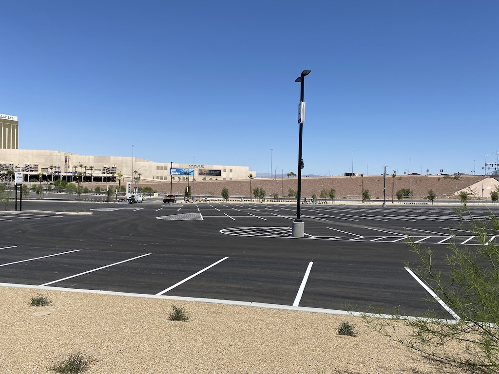 Raiders Stadium Parking Lot Striping Las Vegas
