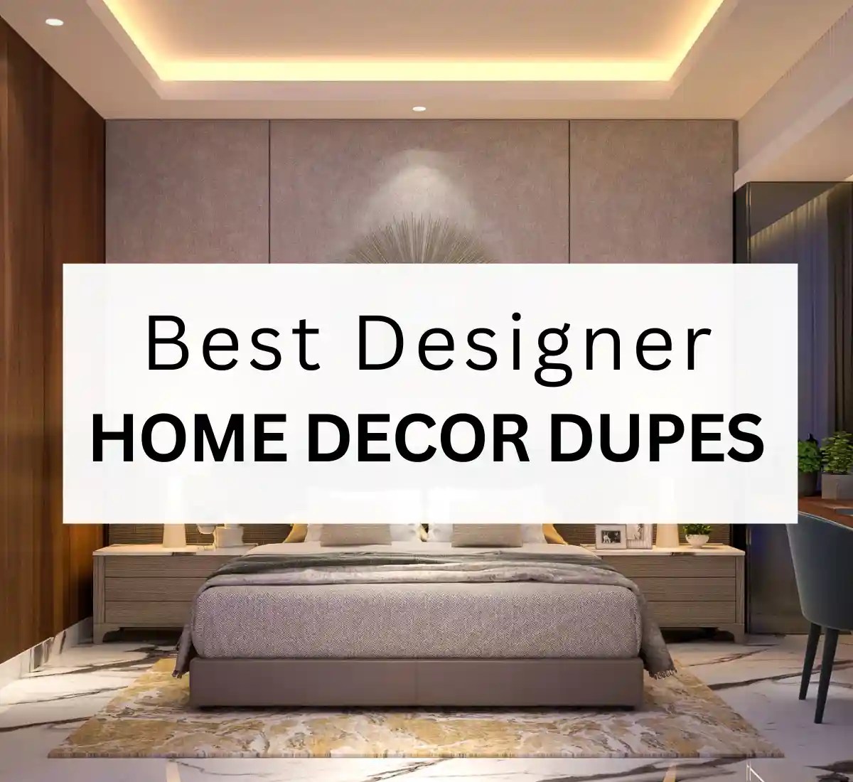 Best Designer Home Decor Dupes 2023 Affordabo