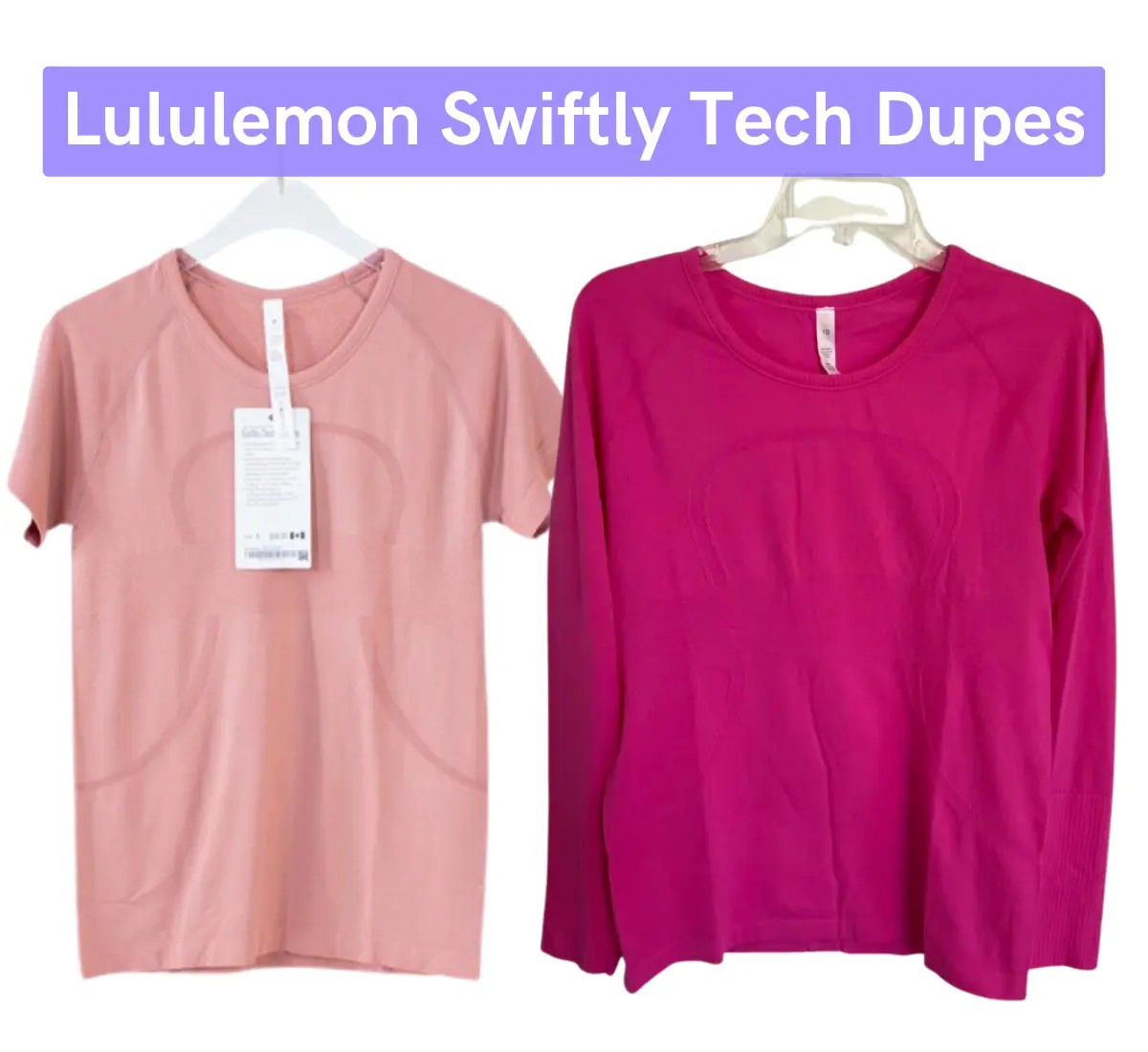 The BEST Lululemon Swiftly Tech Dupes (Under 25)