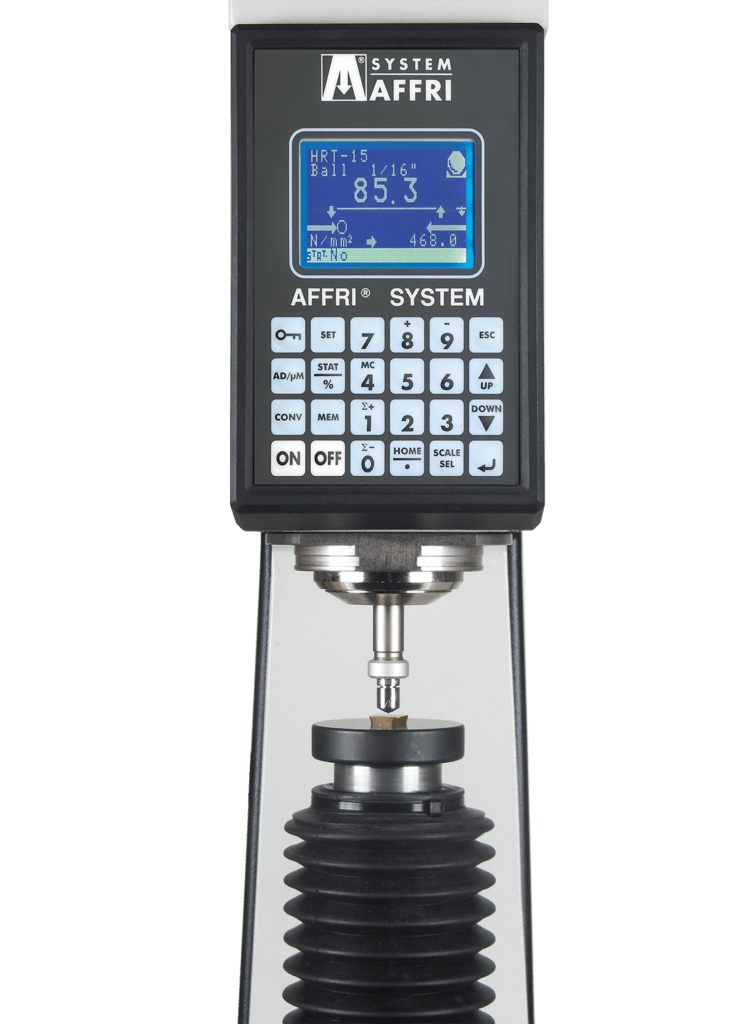 Rockwell Hardness Testers DRM EX RT Affri Hardness Testers