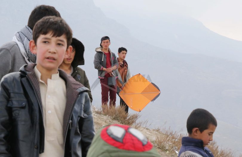 Afghanistan Daily Life Kite flying Afghan Multimedia Agency
