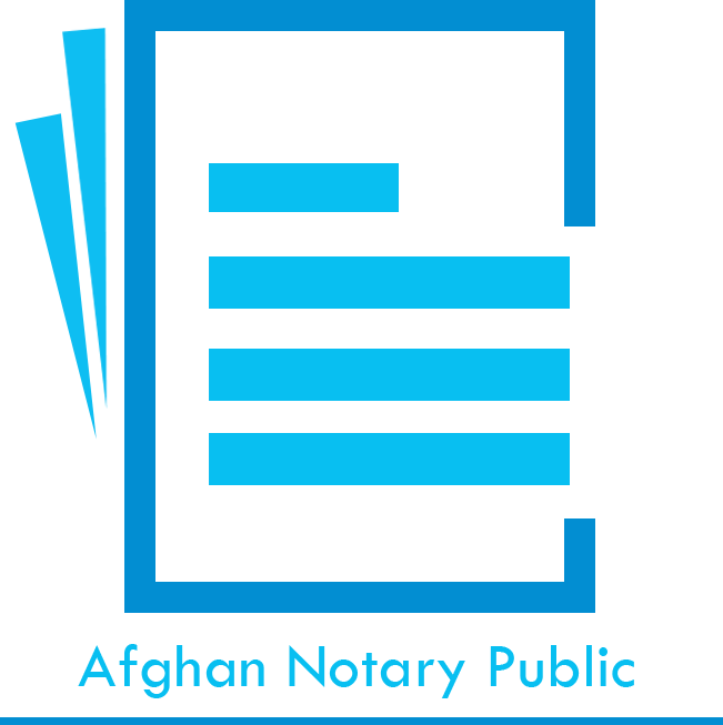 HG Afghan Notary Public
