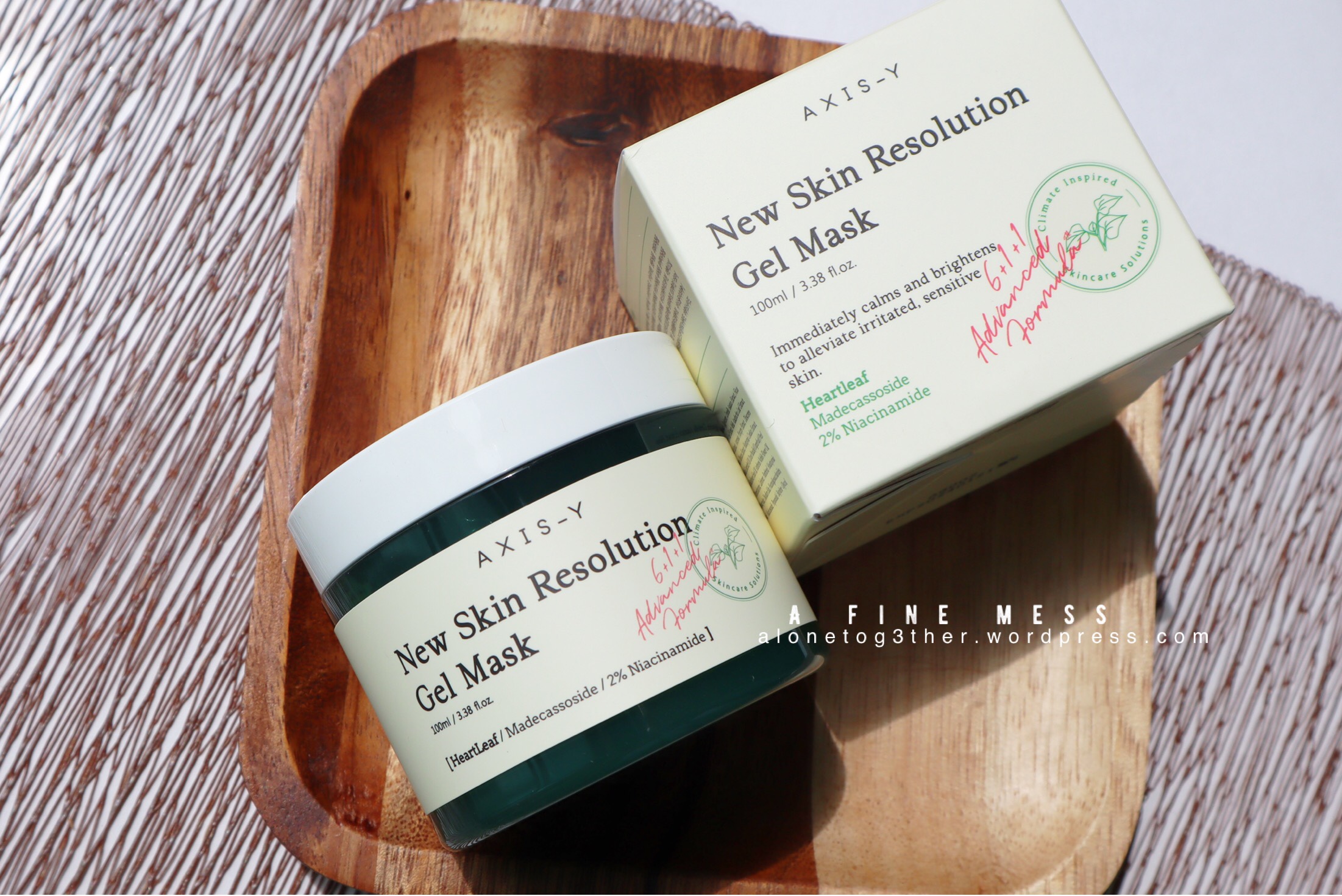 [Review] AXISY New Skin Resolution Gel Mask