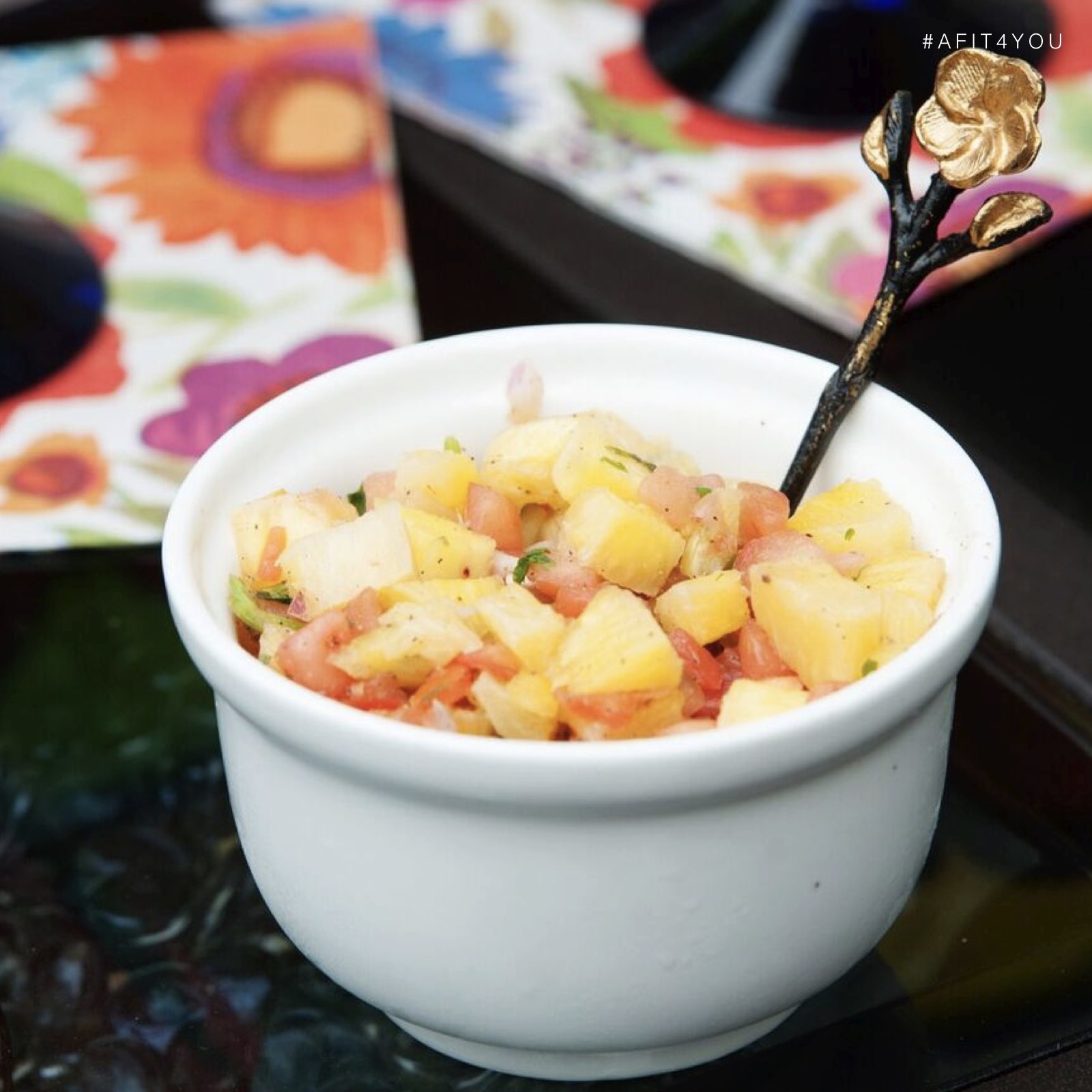 Fresh Pineapple Salsa Fit 4 You