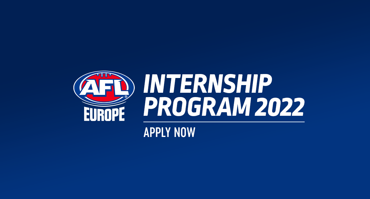 Internship Program 2022 AFL Europe