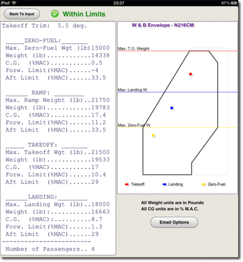 Aircraft Weight & Balance Apps