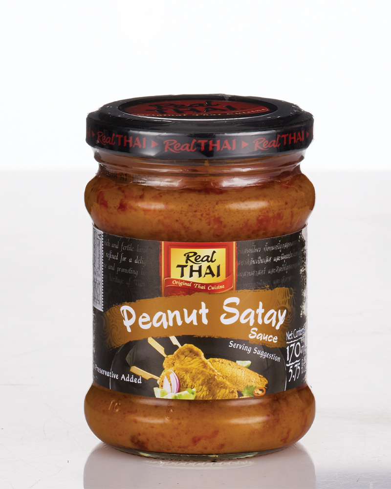 Real Thai Peanut Satay Sauce in Jar AFOD LTD