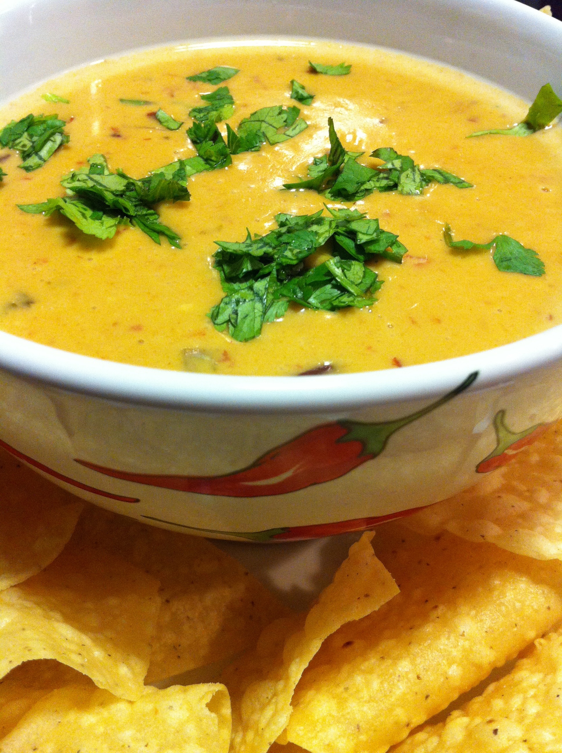 Chile Con Queso with Smoky Chipotles Hot Cheese Dip with a Kick! A