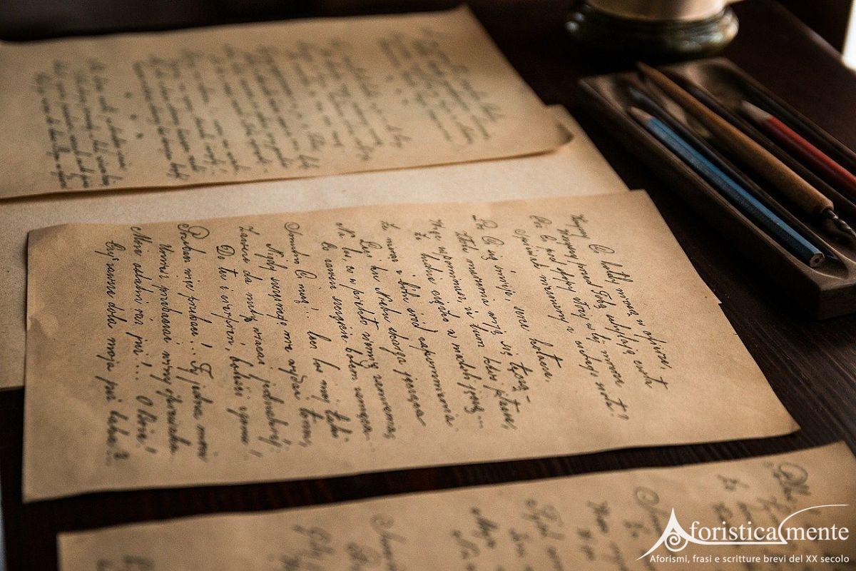 Le 25 lettere d’amore famose più belle di sempre Aforisticamente