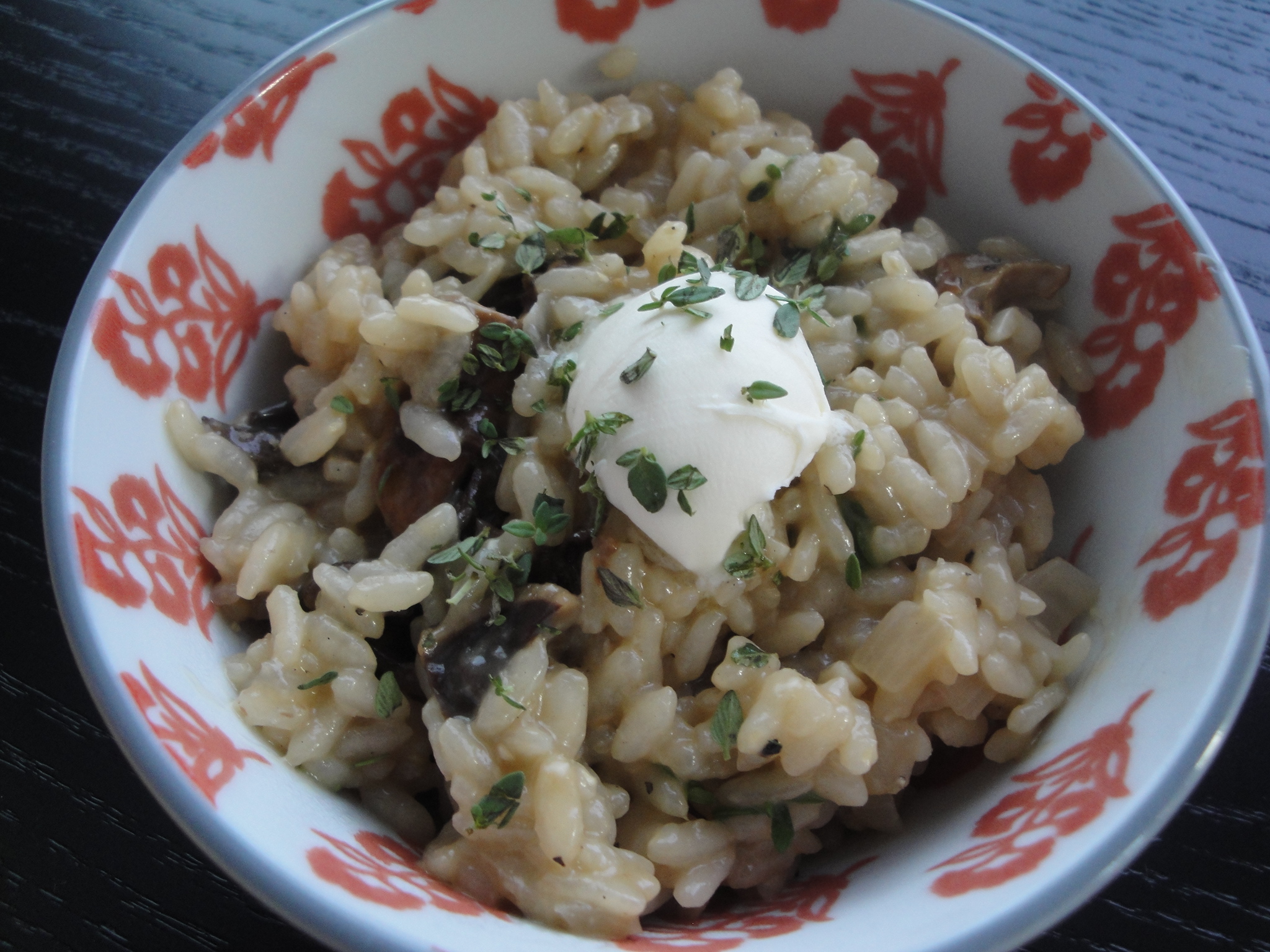 Risotto with Porcini Mushrooms and Mascarpone A Fork In Each Hand