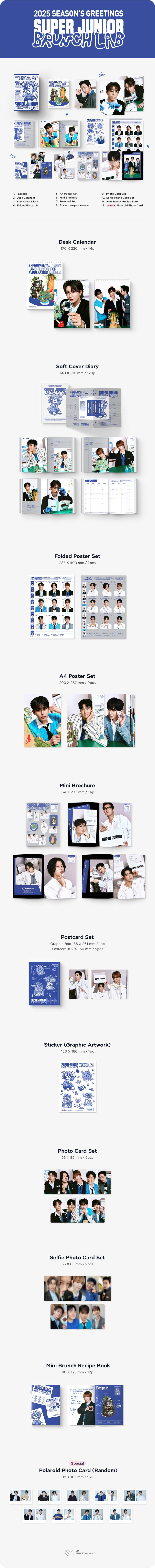 2025 Season's Greetings Brunch Lab SM Store Benefit Hey!Hallyu
