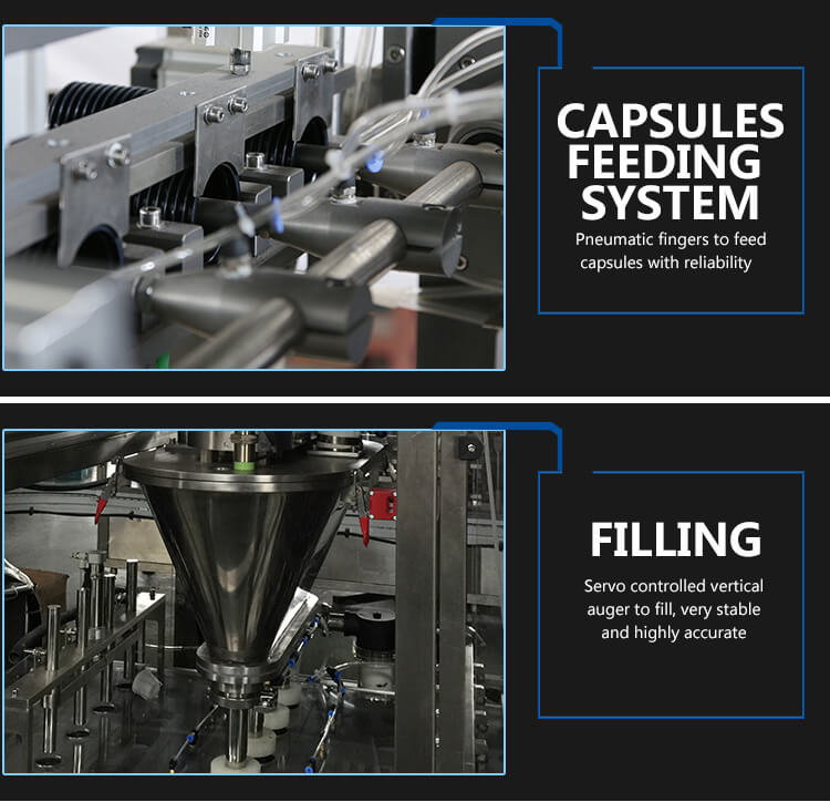 Coffee Capsule Filling Machine AFPAKPROFESSIONAL IN COFFEE CAPSULES