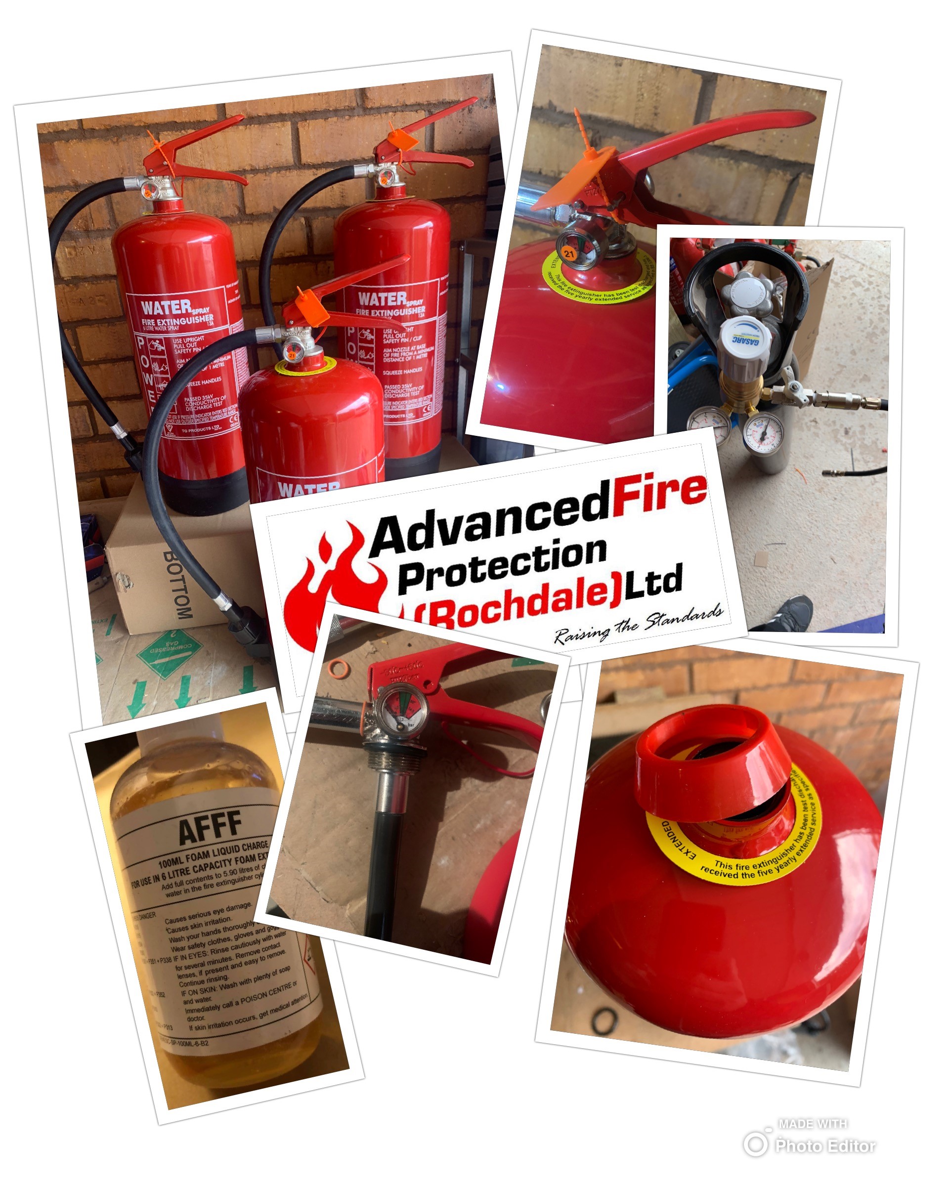 Fire Extinguisher Refill Advanced Fire Protection (Rochdale) Ltd