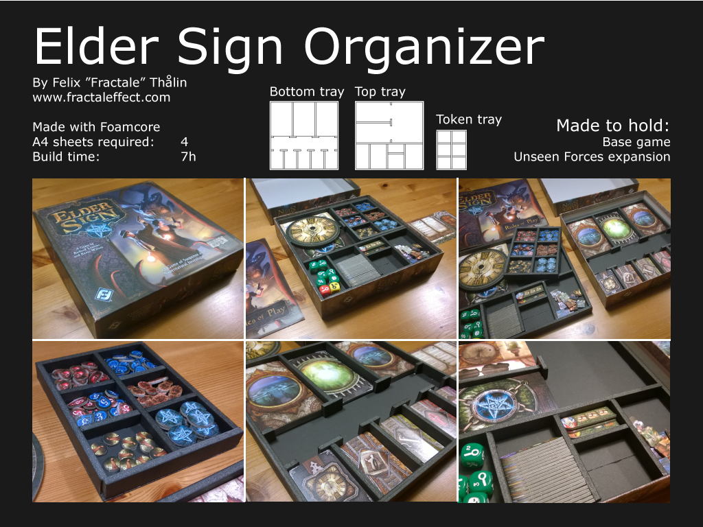 Elder Sign Organizer Fractal Thought