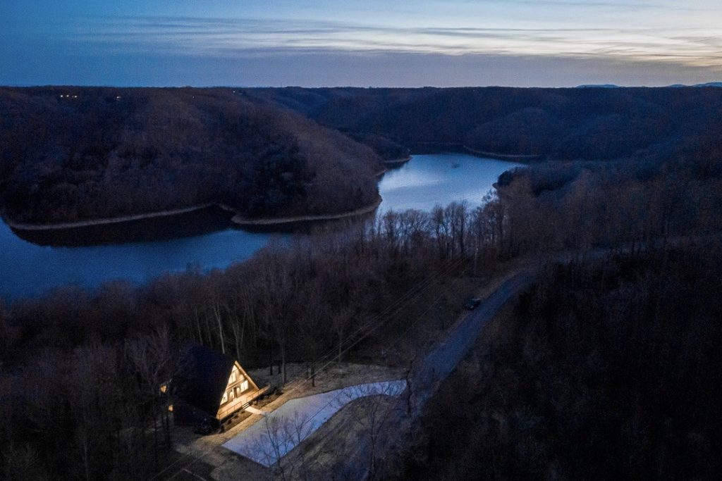 Center Hill Lake, TN AFrame Living Finding Your Dream Triangle
