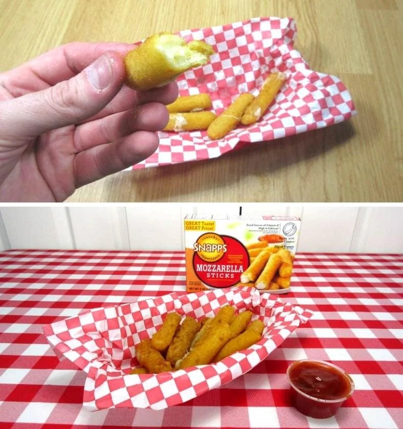 How To Cook Frozen Mozzarella Sticks In An Air Fryer An Easy, Cheesy
