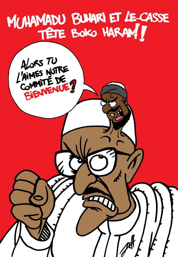 » Jeff Ikapi Buhari and the Boko Haram Brainteaser Africa Cartoons