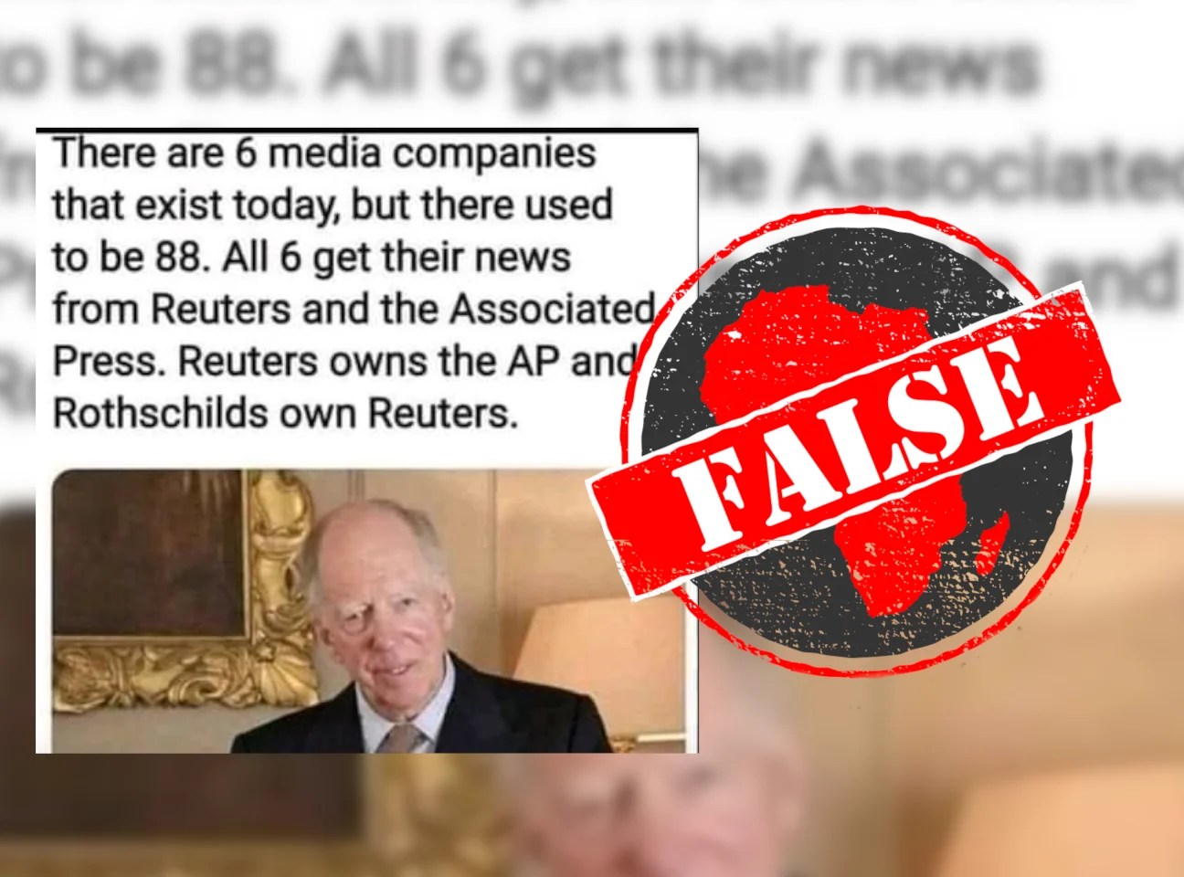 No, more than six media companies in world, and ‘Rothschilds’ don’t own