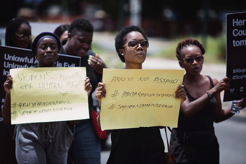 Ghana Women protest police harassment in Nigeria Africa Feeds