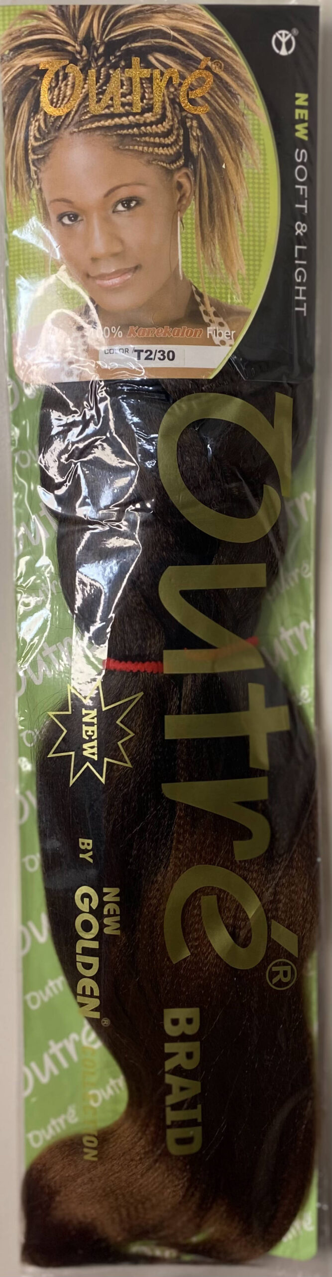 OUTRÉ T2/30 PreStretched Hair Braiding Extensions africana hair