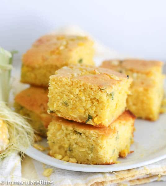 Mealie Bread (South African Corn Bread) Immaculate Bites