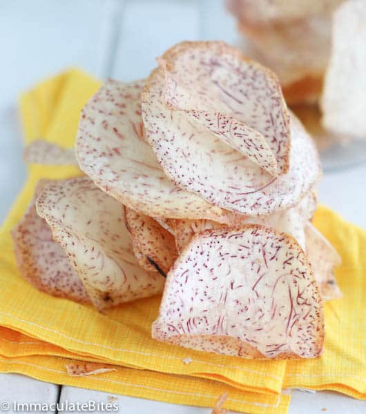 Taro Chips Immaculate Bites