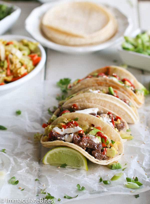 Easy Korean Beef Tacos and Quick Kimchi Immaculate Bites