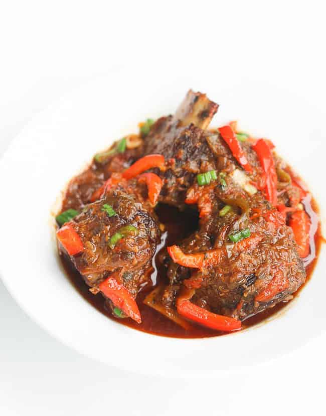 Jamaican Brown Beef Short Ribs Stew Immaculate Bites
