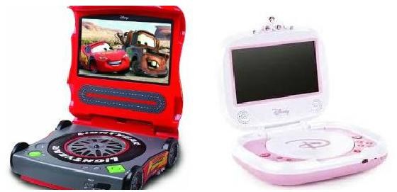Disney Dreamworks Animation Portable Dvd Player