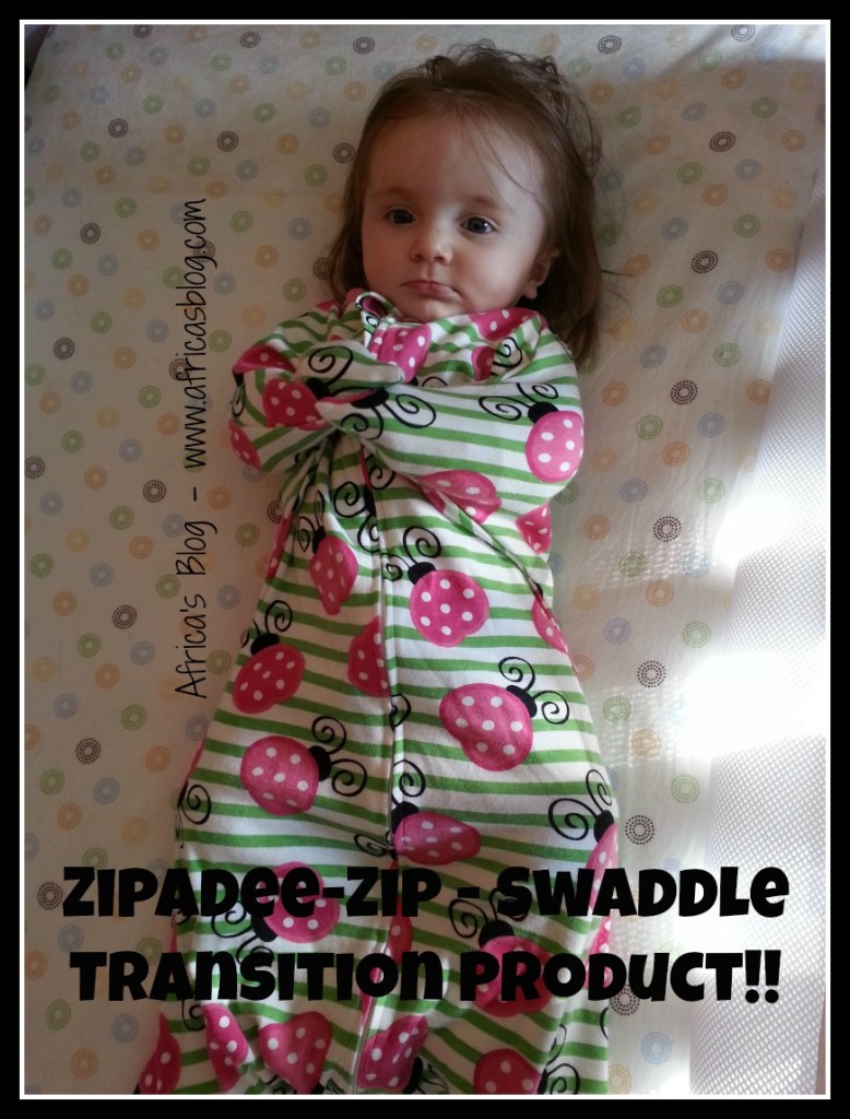 Zipadee-Zip Swaddle Transition Product ~ Review & Giveaway!