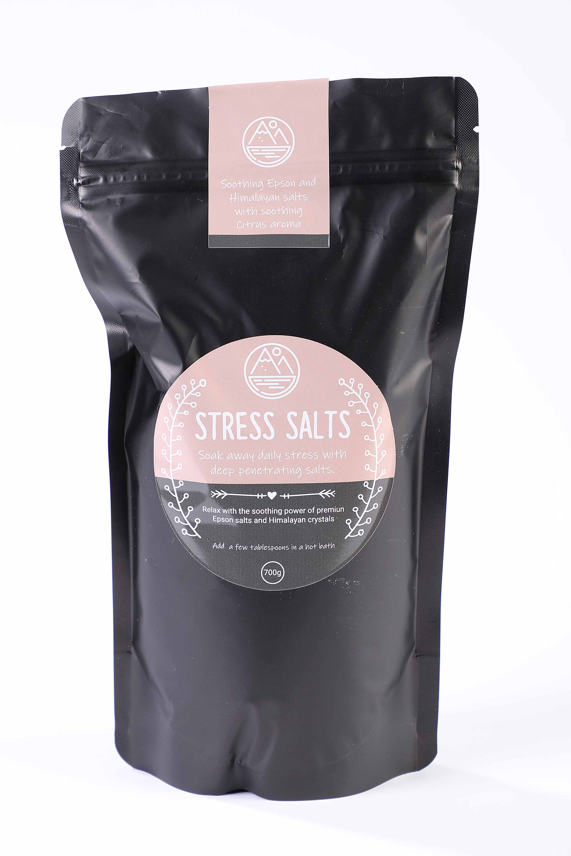 BEYOND WELLNESS STRESS SALTS BATH SOAK AfriClarity