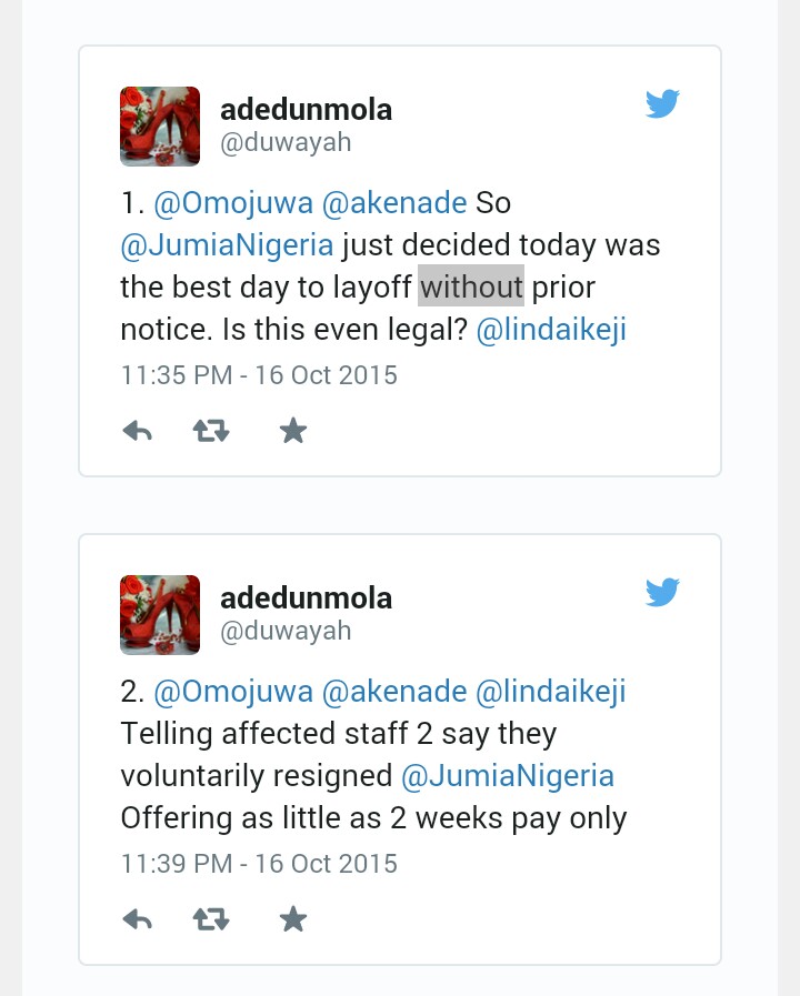 Jumia Reportedly Sacks 30 of Its Nigerian Workers on Short Notice « PrivateAfrikMouth