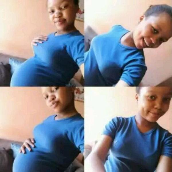 South Africa "Pregnant at 12 and very proud!" young girl said