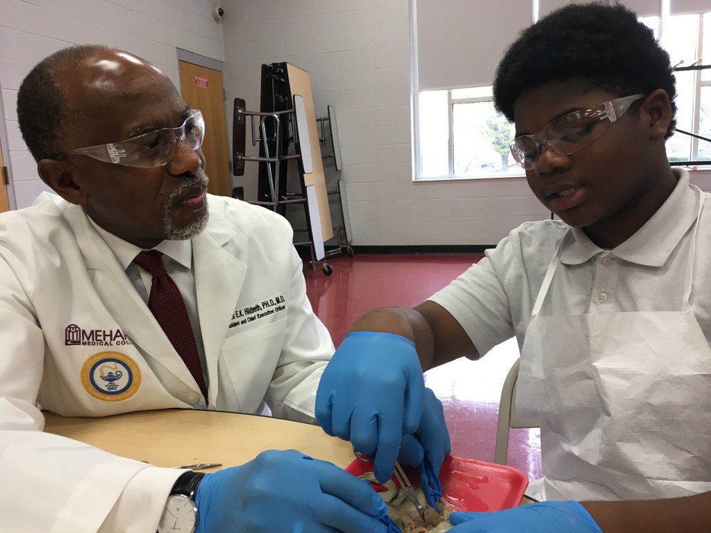 Historically Black Medical School Works to Inspire Youth Afro