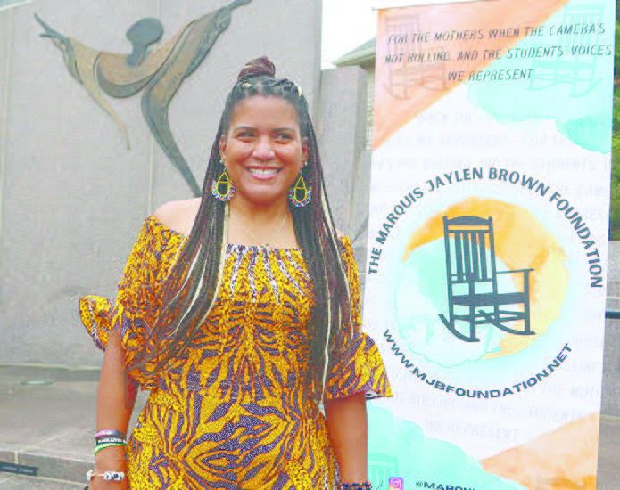 Dannielle Brown ends hunger strike, starts foundation in honor of her son Afro