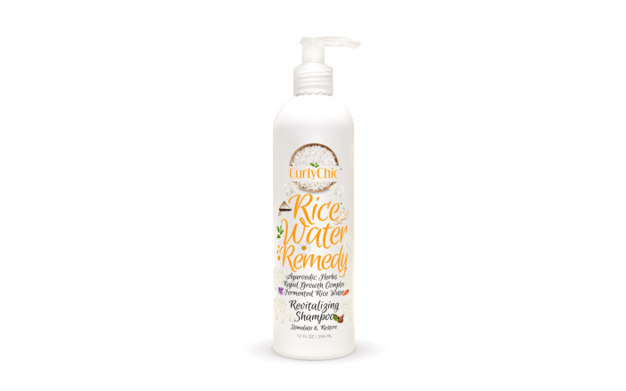 Curly Chic Ricewater Revitalizing Shampoo 12 oz