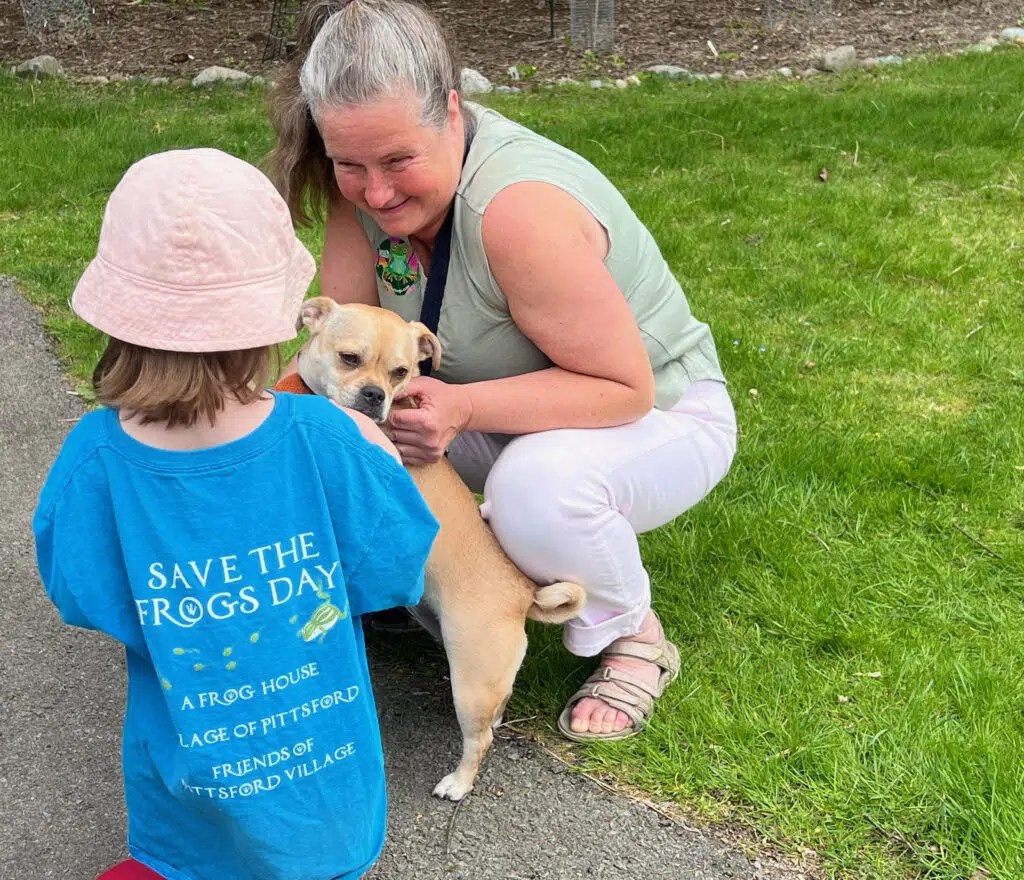 A Frog House Save the Frogs Day, Our Report. A Frog House