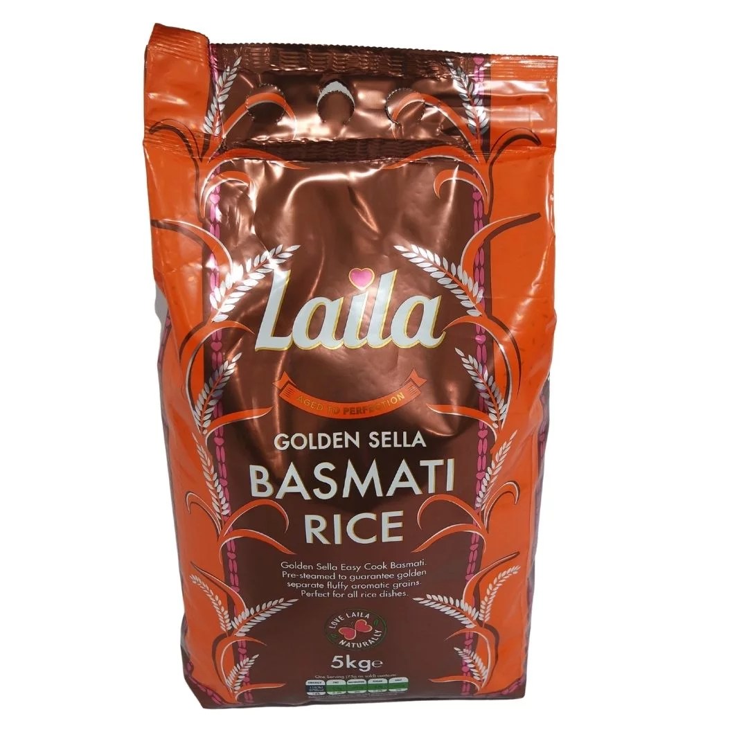Basmati Rice Golden Sella Laila Afromarket