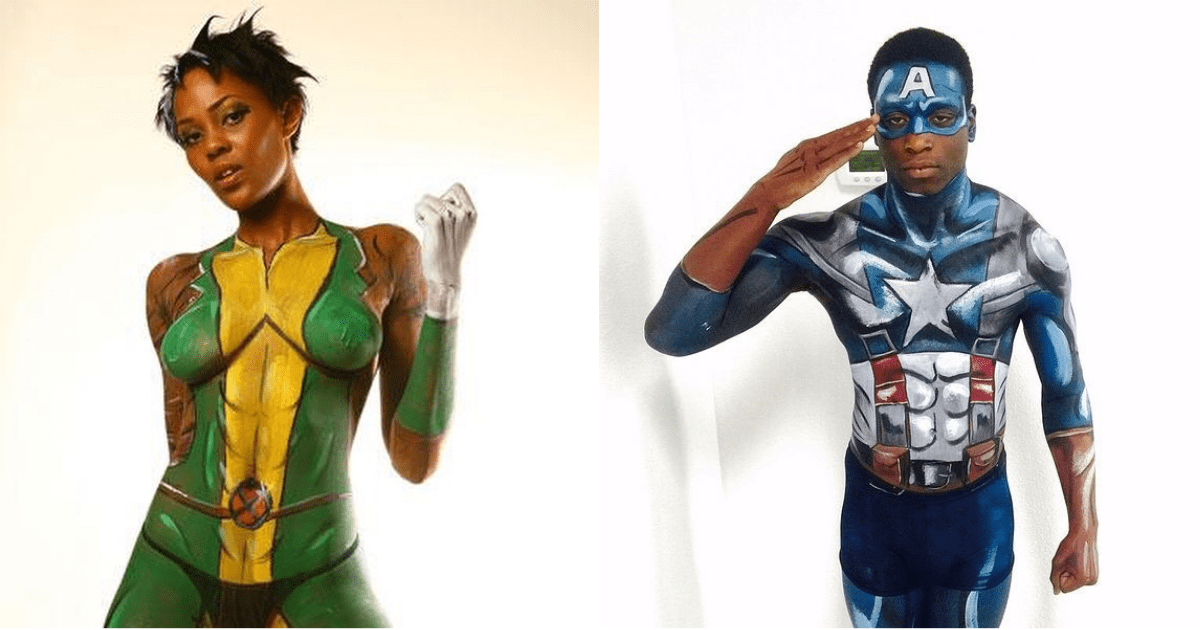This body paint artist takes cosplay to the next level AFROPUNK
