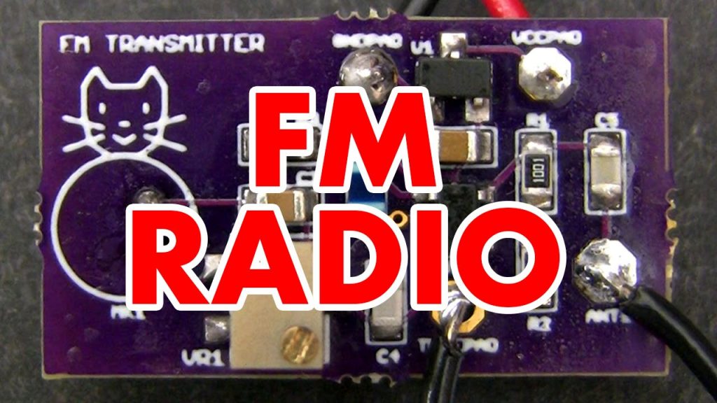 Frequency Modulation tutorial and FM radio transmitter circuit